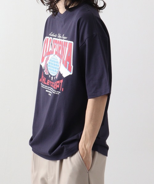 RGY(アールジーワイ)の「RGY CALIFORNIA ビッグシルエットTシャツ(Tシャツ/カットソー・メンズ・ブラック/ホワイト/ネイビー・L/M)」の10枚目の写真