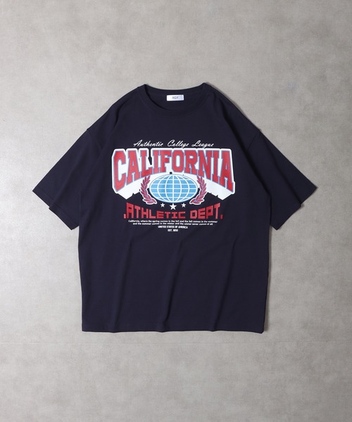 RGY(アールジーワイ)の「RGY CALIFORNIA ビッグシルエットTシャツ(Tシャツ/カットソー・メンズ・ブラック/ホワイト/ネイビー・L/M)」の14枚目の写真