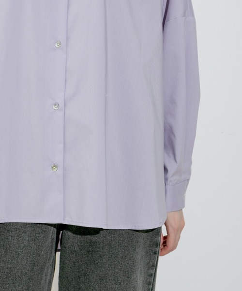 Jayro（ジャイロ）の「TCスパンバックキャザーブラウス（シャツ/ブラウス・レディース・ホワイト系その他2/オフホワイト/ブルー/ラベンダー/ホワイト系その他・FREE）」の17枚目の写真