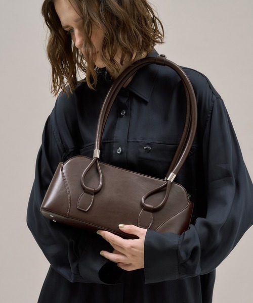 PUBLIC TOKYO ナローハンドルワイドバッグ/ハンドバッグ PUBLIC TOKYO ハンドバッグ ナローハンドルワイドバッグ