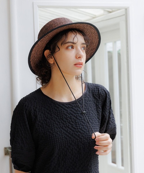 THE 9 SHOP KANKAN HAT 黒 カンカン帽 黒 KANKAN HAT 黒 | THE9SHOP