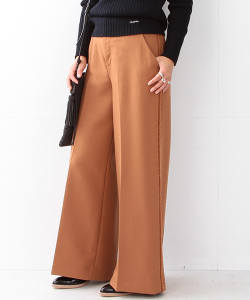 Ray BEAMS RBS / サイド フリンジ パンツアールビーエス PANTS（パンツ）の「Ray BEAMS / サイドフリンジパンツ