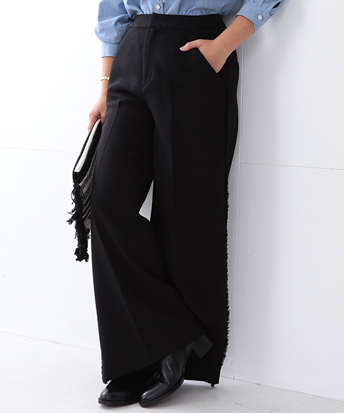 PANTS（パンツ）の「Ray BEAMS / サイドフリンジパンツ