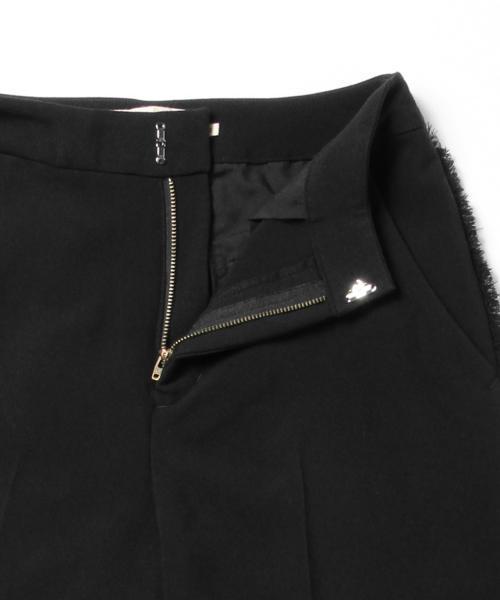 PANTS...（パンツ）の「Ray BEAMS / サイドフリンジパンツ（その他パンツ・レディース・ブラック/カーキ・1/0）」の5枚目の写真