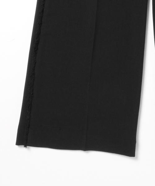 PANTS...（パンツ）の「Ray BEAMS / サイドフリンジパンツ（その他パンツ・レディース・ブラック/カーキ・1/0）」の6枚目の写真