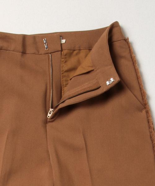 PANTS...（パンツ）の「Ray BEAMS / サイドフリンジパンツ（その他パンツ・レディース・ブラック/カーキ・1/0）」の12枚目の写真