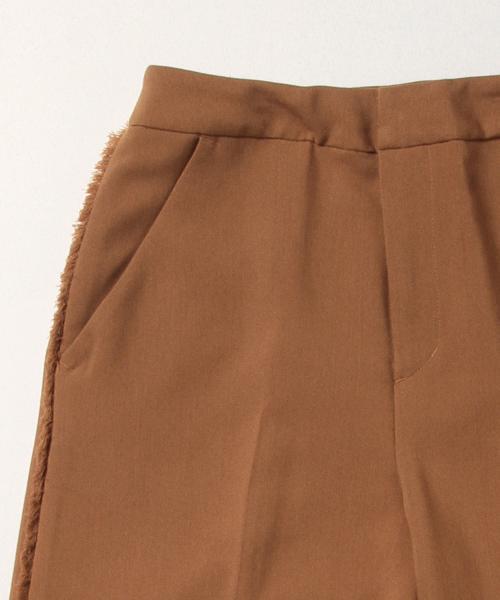 PANTS...（パンツ）の「Ray BEAMS / サイドフリンジパンツ（その他パンツ・レディース・ブラック/カーキ・1/0）」の13枚目の写真