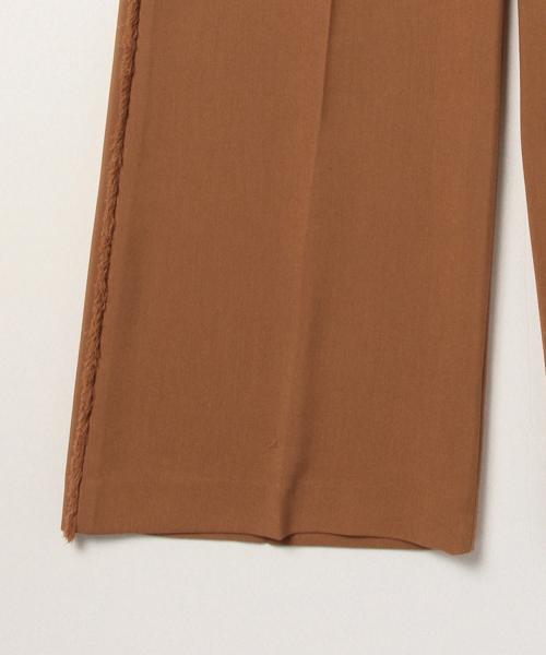 PANTS...（パンツ）の「Ray BEAMS / サイドフリンジパンツ（その他パンツ・レディース・ブラック/カーキ・1/0）」の8枚目の写真