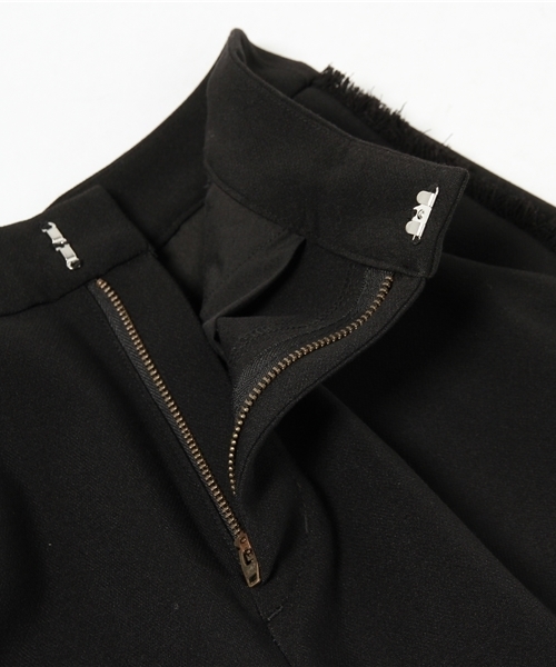 PANTS...（パンツ）の「Ray BEAMS / サイドフリンジパンツ（その他パンツ・レディース・ブラック/カーキ・1/0）」の9枚目の写真