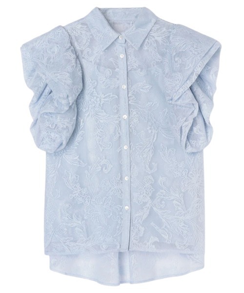 エイミーイストワール　Lavinia Laceラッフルパフブラウス エイミーイストワール EIMY ISTOIRE Lavinia Laceラッフルパフ