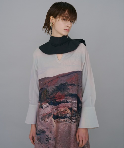 NON TOKYO（ノントーキョー）の「NON TOKYO/ノントーキョー/ダイレクトプリントプルオーバーワンピース（ワンピース・レディース・B/A・FREE）」の6枚目の写真