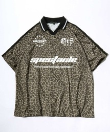 Salong hameu（サロン ハミュー）の「2026夏 再入荷! ゲームシャツ サッカーユニフォームデザイン 襟付きTシャツ フットボールT ユニセックス（Tシャツ/カットソー）」