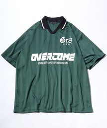 Salong hameu（サロン ハミュー）の「2026夏 再入荷! ゲームシャツ サッカーユニフォームデザイン 襟付きTシャツ フットボールT ユニセックス（Tシャツ/カットソー）」