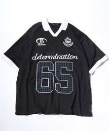 Salong hameu（サロン ハミュー）の「2026夏新色追加 ゲームシャツ/サッカーユニフォームデザイン/襟付きTシャツ/フットボールT/ユニセックス（Tシャツ/カットソー）」