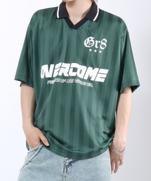Salong hameu（サロン ハミュー）の「2026夏新色追加 ゲームシャツ/サッカーユニフォームデザイン/襟付きTシャツ/フットボールT/ユニセックス（Tシャツ/カットソー）」