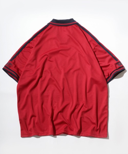 2749【希少 美品】シュプリーム 両面ビッグロゴ サッカーポロシャツ 2749【希少 美品】シュプリーム 両面ビッグロゴ サッカー