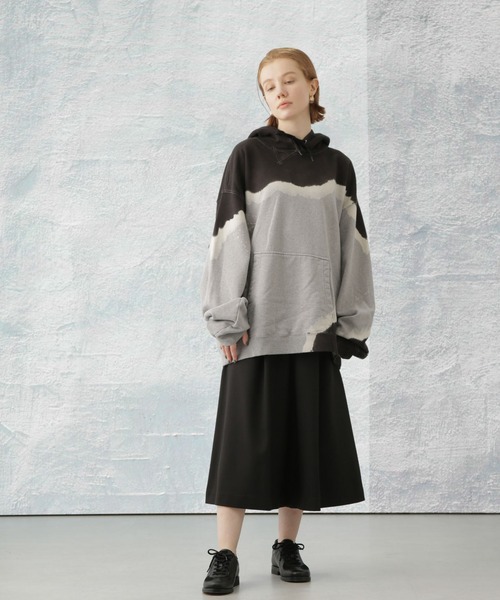 Apo(s)ture(アポスチャー)の「KATY-002/ツイルインバータックミディキュロットパンツ(その他パンツ・レディース・ベージュ/パープル/ブラック/グレー・L/M/XL/XS/S)」の6枚目の写真