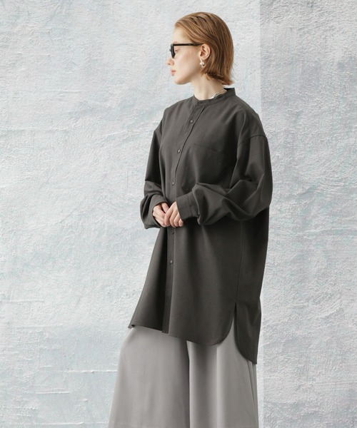 Apo(s)ture(アポスチャー)の「KATY-002/ツイルインバータックミディキュロットパンツ(その他パンツ・レディース・ベージュ/パープル/ブラック/グレー・L/M/XL/XS/S)」の14枚目の写真