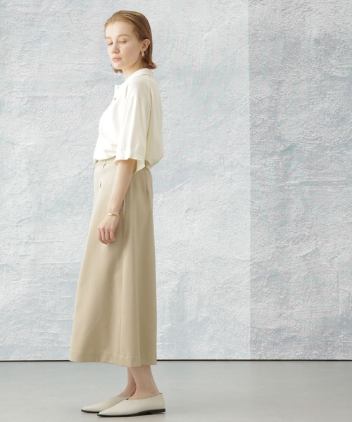 Apo(s)ture(アポスチャー)の「KATY-002/ツイルインバータックミディキュロットパンツ(その他パンツ・レディース・ベージュ/パープル/ブラック/グレー・L/M/XL/XS/S)」の19枚目の写真