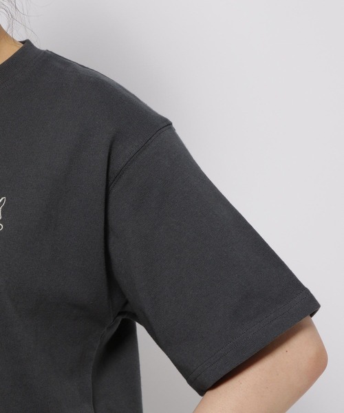 niko and...（ニコアンド）の「【DOD(ディーオーディー)】ニコイラスティーノTシャツ（Tシャツ/カットソー・レディース・ピンク/グリーン/チャコール/オフホワイト・MEDIUM/LARGE）」の21枚目の写真