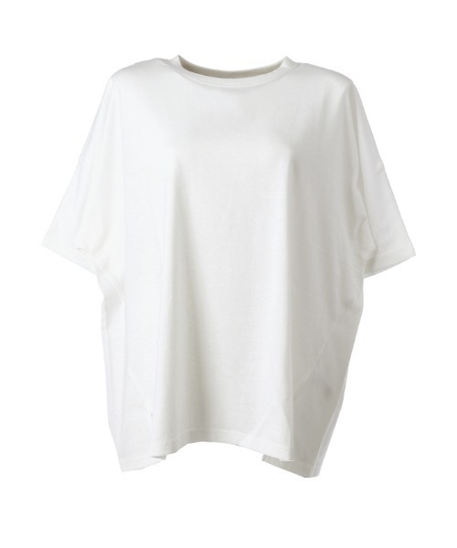 coca(coca)(コカ)の「デザインスリットドルマンTシャツ(Tシャツ/カットソー・レディース・ブラック/ホワイト・M/L)」の15枚目の写真