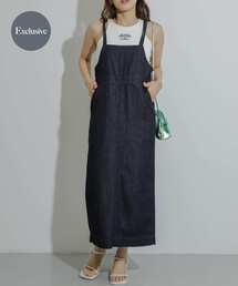 SENSE OF PLACE by URBAN RESEARCH | 『別注』Lee×SENSE OF PLACE　デニムキャミワンピース(ワンピース)