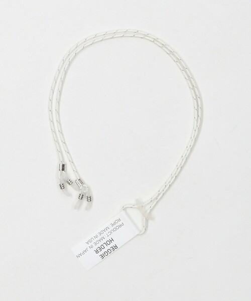 green label relaxing（グリーンレーベルリラクシング）の「＜REGGIE HOLDER＞グラスコード（サングラス・メンズ・ブラック/オリーブ/ベージュ/その他1/ホワイト/ダークグリーン/パープル/ダークグレー・FREE）」の2枚目の写真