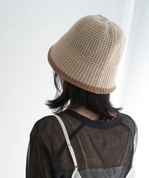 トリミングニットサーモハット