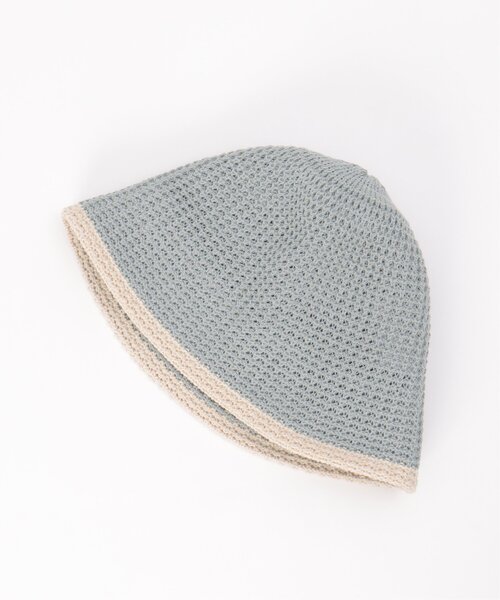 VENCEEXCHANGE（ヴァンスエクスチェンジ）の「トリミングニットサーモハット（ハット・レディース・ブラウン/マスタード/ベージュ/グレー/ブラック・FREE）」の15枚目の写真