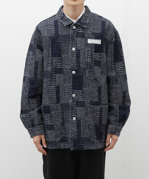 EDIFICE（エディフィス）の「TATAMAS(タタマス) Sashiko Coverall（カバーオール・メンズ・ブルー系その他/ネイビー・LARGE/MEDIUM）」の4枚目の写真