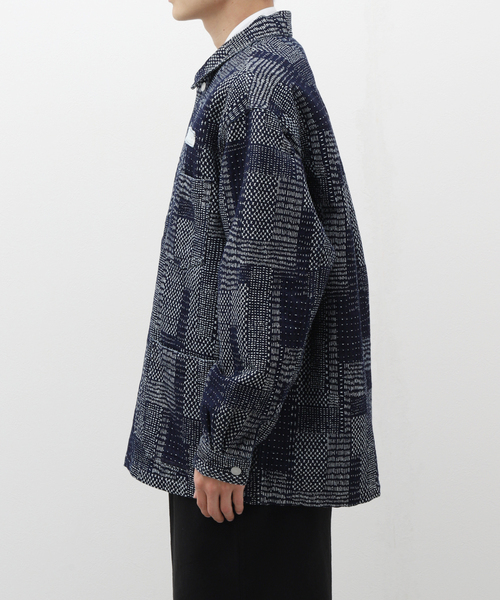 EDIFICE（エディフィス）の「TATAMAS(タタマス) Sashiko Coverall（カバーオール・メンズ・ブルー系その他/ネイビー・LARGE/MEDIUM）」の5枚目の写真