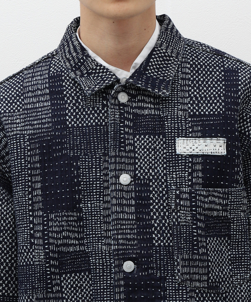 EDIFICE（エディフィス）の「TATAMAS(タタマス) Sashiko Coverall（カバーオール・メンズ・ブルー系その他/ネイビー・LARGE/MEDIUM）」の7枚目の写真
