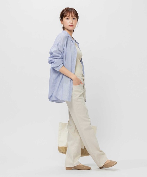 SOMETHING(サムシング)の「【SOMETHING】SUMMERSTRAIGHT(その他パンツ・レディース・ベージュ・29inch/27inch/28inch/30inch/26inch)」の3枚目の写真