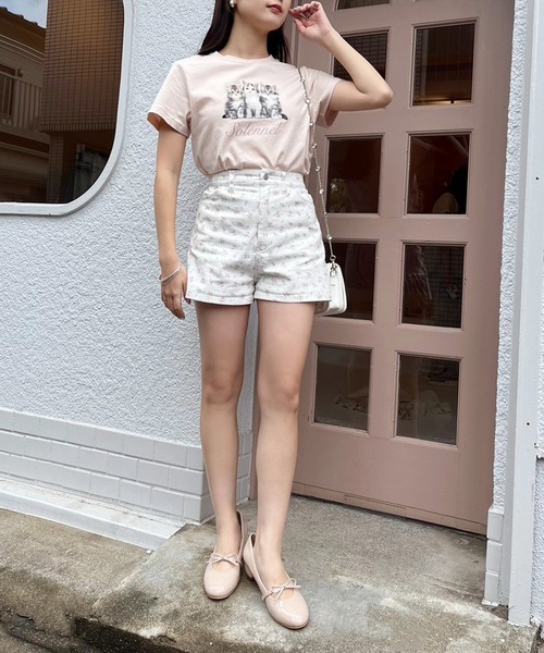 one after another NICE CLAUP（ワンアフターアナザーナイスクラップ）の「リボンストラップ付きパンプス（パンプス・レディース・ブラック/ベージュ・LL/L/M/S）」の10枚目の写真