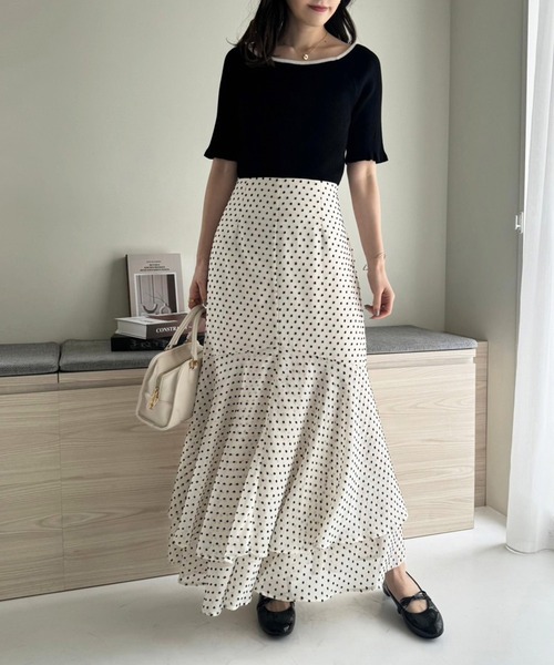 one after another NICE CLAUP（ワンアフターアナザーナイスクラップ）の「リボンストラップ付きパンプス（パンプス・レディース・ブラック/ベージュ・LL/L/M/S）」の9枚目の写真