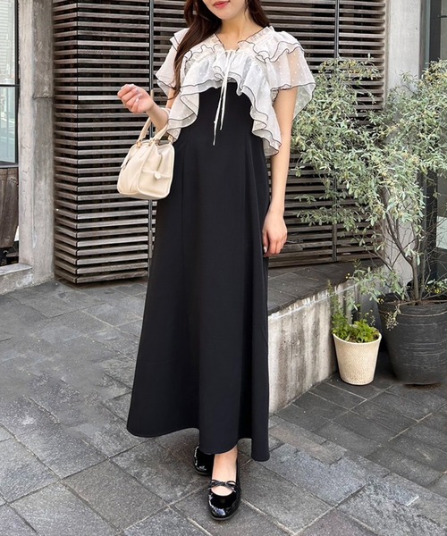 one after another NICE CLAUP（ワンアフターアナザーナイスクラップ）の「リボンストラップ付きパンプス（パンプス・レディース・ブラック/ベージュ・LL/L/M/S）」の14枚目の写真