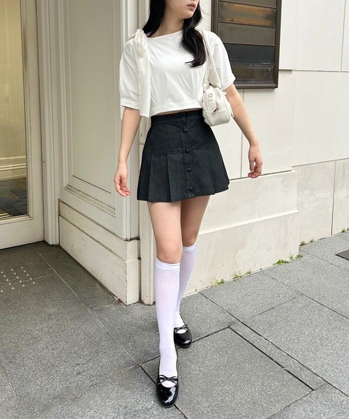 one after another NICE CLAUP（ワンアフターアナザーナイスクラップ）の「リボンストラップ付きパンプス（パンプス・レディース・ブラック/ベージュ・LL/L/M/S）」の16枚目の写真