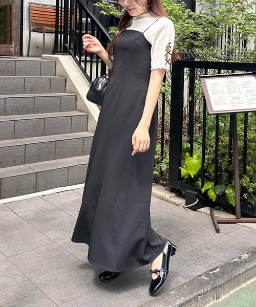 one after another NICE CLAUP（ワンアフターアナザーナイスクラップ）の「リボンストラップ付きパンプス（パンプス・レディース・ブラック/ベージュ・LL/L/M/S）」の15枚目の写真