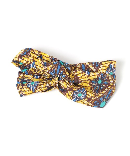 BAYFLOW（ベイフロー）の「[ヘアアレンジに最適!]【Asante sana】ヘアターバン（ヘアバンド・レディース・イエロー/ホワイト/ネイビー・0）」の7枚目の写真