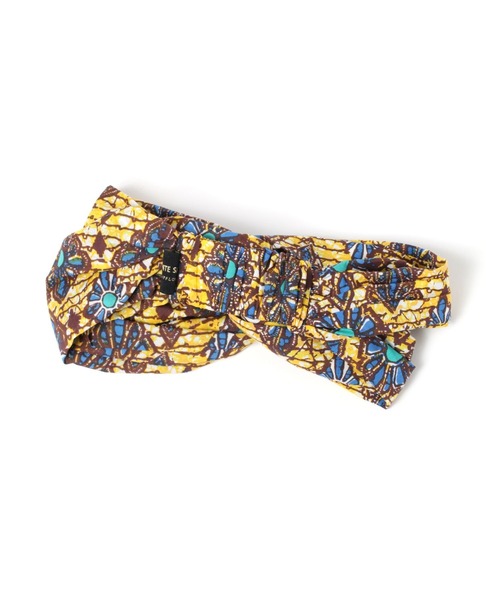 BAYFLOW（ベイフロー）の「[ヘアアレンジに最適!]【Asante sana】ヘアターバン（ヘアバンド・レディース・イエロー/ホワイト/ネイビー・0）」の8枚目の写真