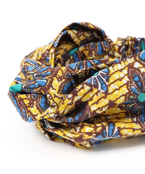 BAYFLOW（ベイフロー）の「[ヘアアレンジに最適!]【Asante sana】ヘアターバン（ヘアバンド・レディース・イエロー/ホワイト/ネイビー・0）」の9枚目の写真