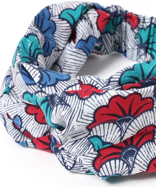 BAYFLOW（ベイフロー）の「[ヘアアレンジに最適!]【Asante sana】ヘアターバン（ヘアバンド・レディース・イエロー/ホワイト/ネイビー・0）」の12枚目の写真