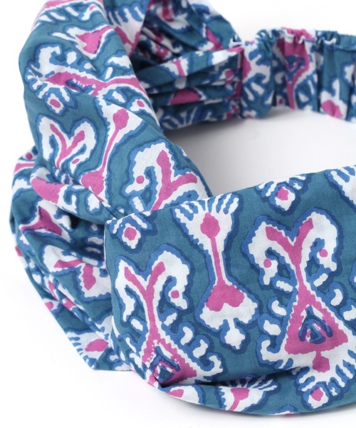 BAYFLOW（ベイフロー）の「[ヘアアレンジに最適!]【Asante sana】ヘアターバン（ヘアバンド・レディース・イエロー/ホワイト/ネイビー・0）」の13枚目の写真