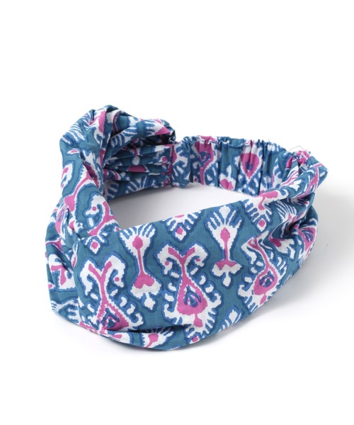 BAYFLOW（ベイフロー）の「[ヘアアレンジに最適!]【Asante sana】ヘアターバン（ヘアバンド・レディース・イエロー/ホワイト/ネイビー・0）」の16枚目の写真