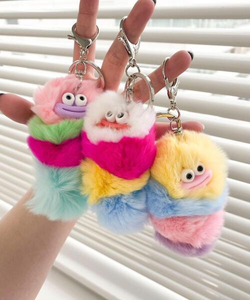 WEGO/イモムシモンスターぬいキーホルダー（キーホルダー）｜WEGO