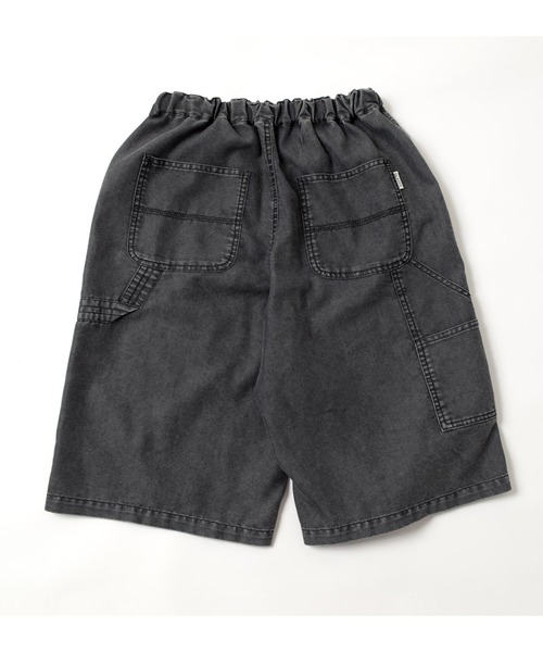 GLAZOS(グラソス)の「【接触冷感】デニム・ペインターダブルニーハーフパンツ(その他パンツ・キッズ・ブラック/ライトブルー・170cm/160cm/150cm/140cm)」の13枚目の写真
