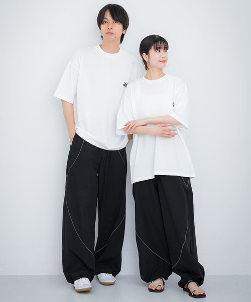 セール】『ユニセックス』『セットアップ対応』 ブロックド