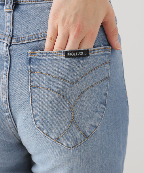 Deuxieme Classe(ドゥーズィエムクラス)の「【ROLLAS/ローラス】 EASTCOAST FLARE DENIM(デニムパンツ・レディース・ネイビー・25/26/27)」の18枚目の写真