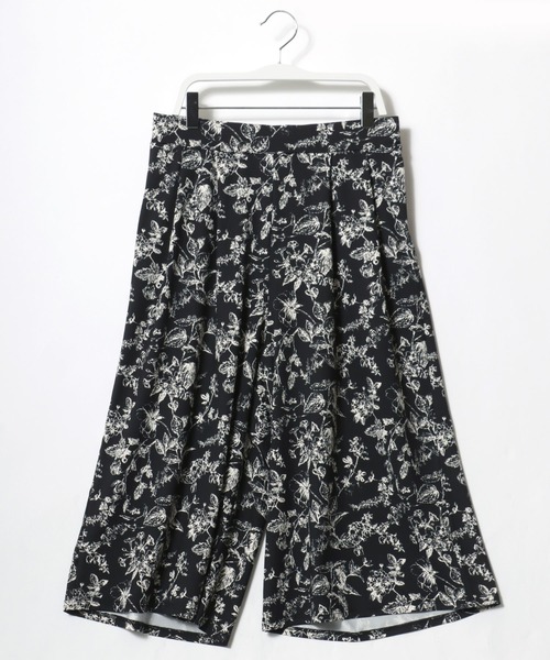 ♡新品同様♡2024年♡エムズグレイシー♡刺繍デニムガウチョパンツ38♡ セール】「着用動画あり」ストレッチ ガウチョパンツ/イージー