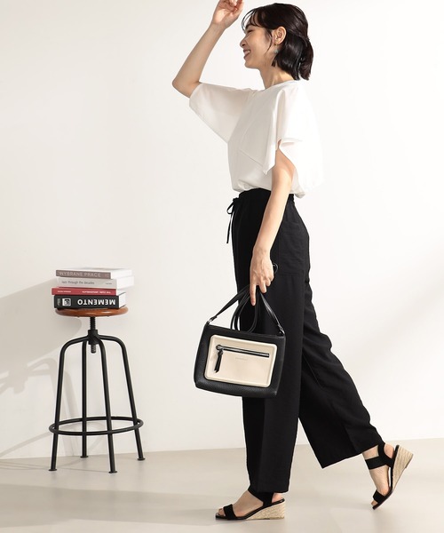 FOUND GOOD（ファウンドグッド）の「ビコウタクイージーパンツ（その他パンツ・レディース・ブルー系5/グリーン系5/アイボリー/ブラック/ブラウン系5・M/S/L）」の9枚目の写真